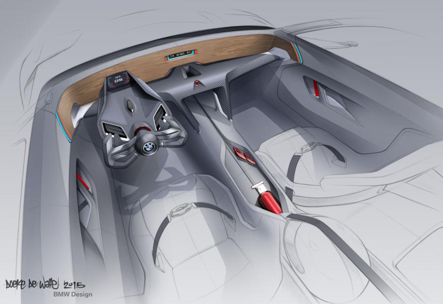  BMW 3.0 CSL Hommage Concept 2015 года  (фото 39 из 58)